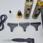 ماشین اصلاح موی بدن و صورت گرومینگ مدل YM-T50 به همراه ماشین اصلاح سر مدل 01