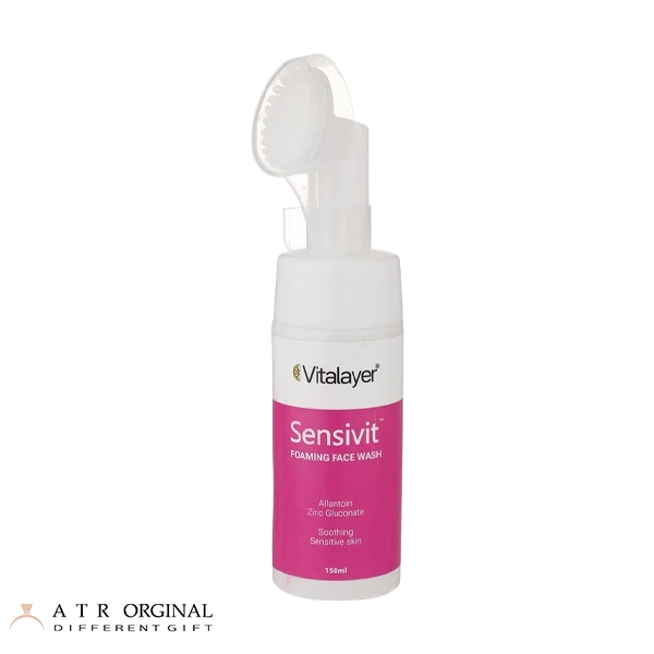 Sensivit Vitalier Sensitive Skin Facial Wash Foam 150ml فوم شستشوی صورت پوست حساس Sensivit ویتالیر 150ml